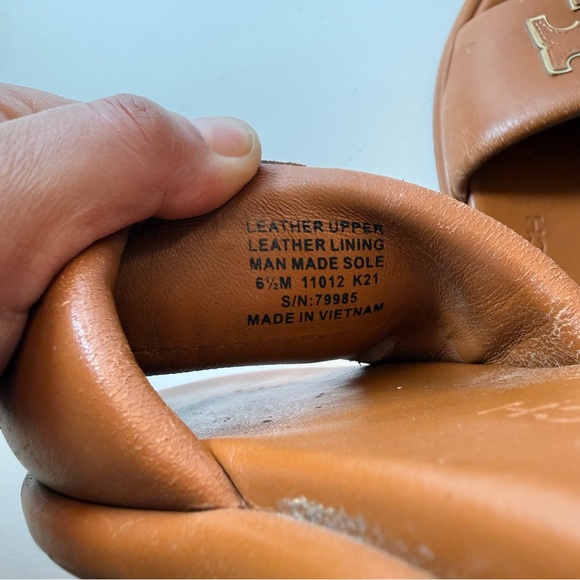 Tory Burch DOUBLE T SPORT SLIDE Size 6.5 - Picture 8 of 8